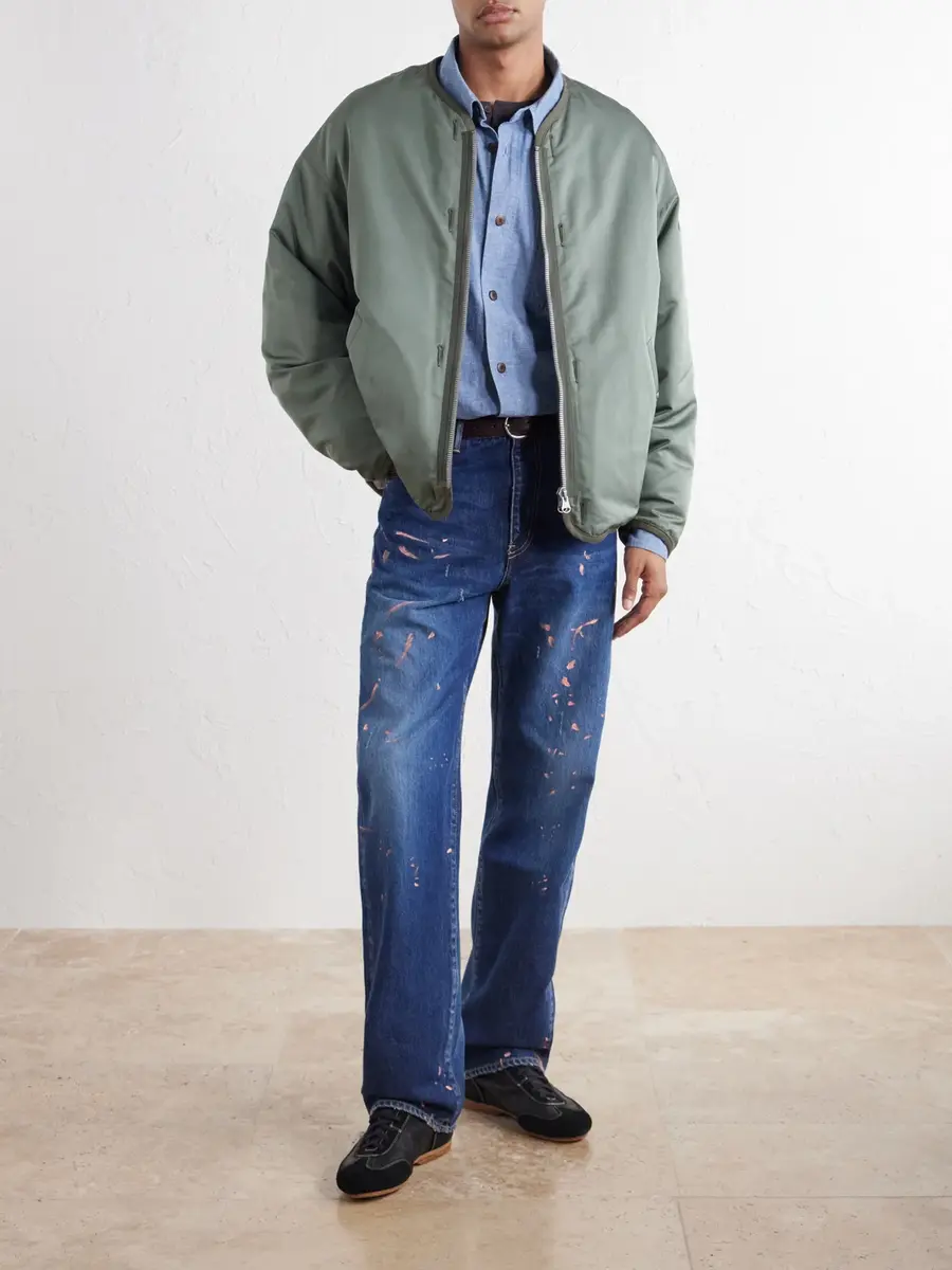 Visvim Wool and Silk-Blend Twill Down Liner Jacket - Men | Thumbnail 2