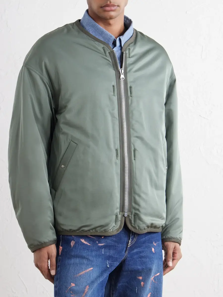 Visvim Wool and Silk-Blend Twill Down Liner Jacket - Men | Thumbnail 3