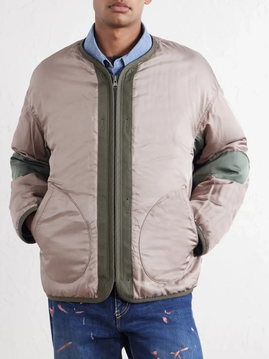 Visvim Wool and Silk-Blend Twill Down Liner Jacket - Men | Thumbnail 6