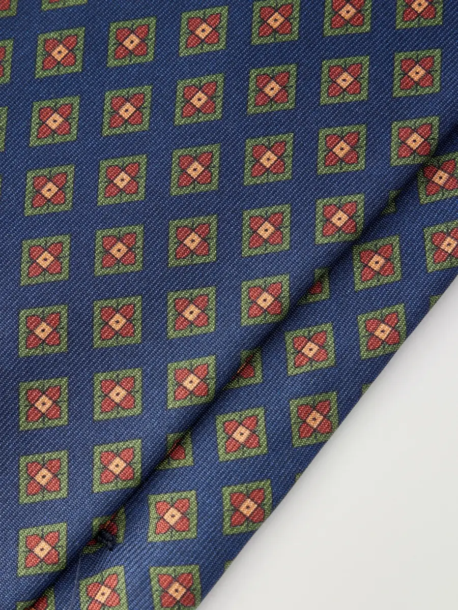 Rubinacci 8cm Printed Silk-Twill Tie - Men | Thumbnail 4 Rubinacci 8cm Printed Silk-Twill Tie - Men | Thumbnail 4