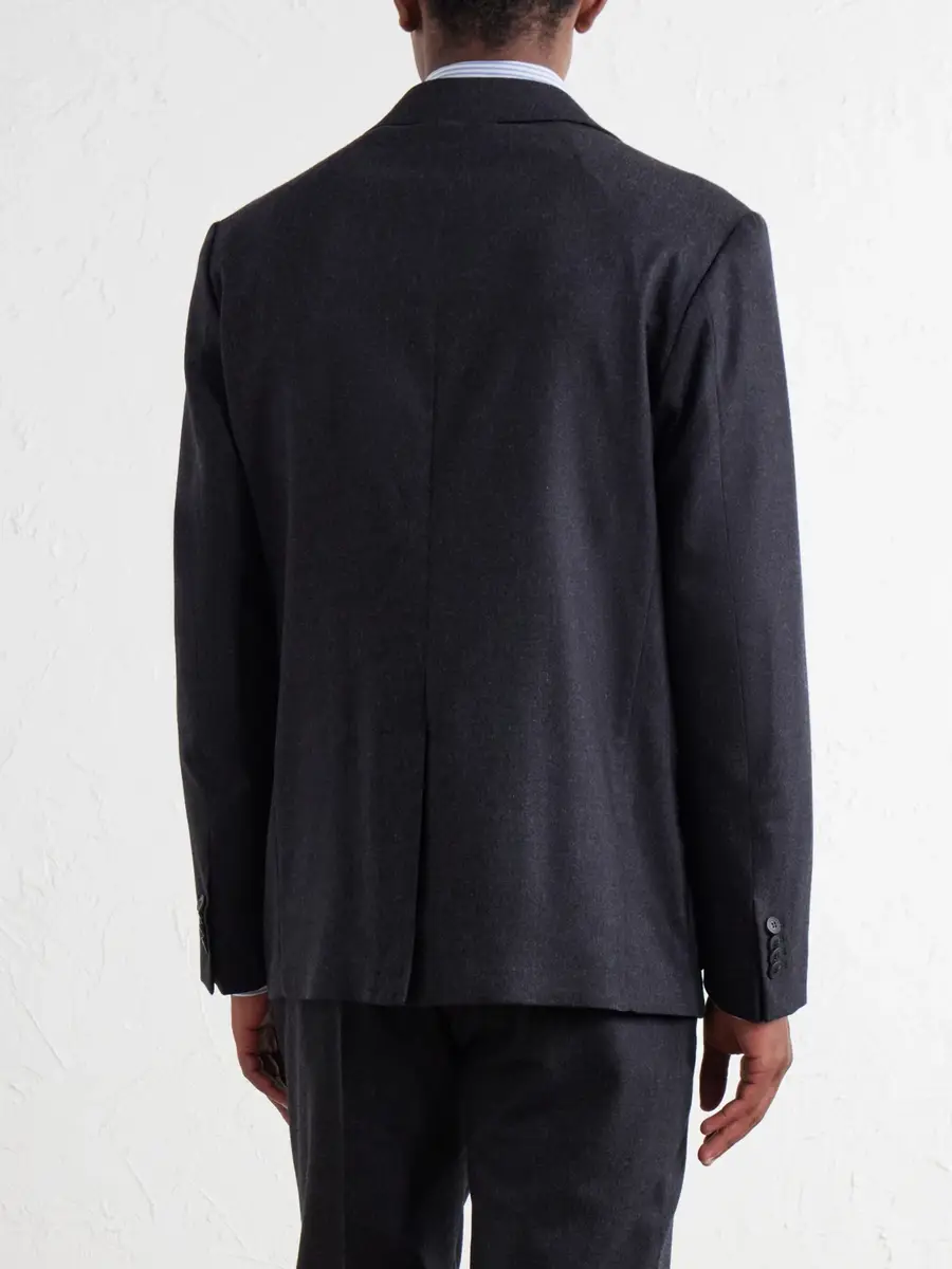 Sunspel Wool and Cashmere-Blend Flannel Suit Jacket - Men | Thumbnail 4 Sunspel Wool and Cashmere-Blend Flannel Suit Jacket - Men | Thumbnail 4