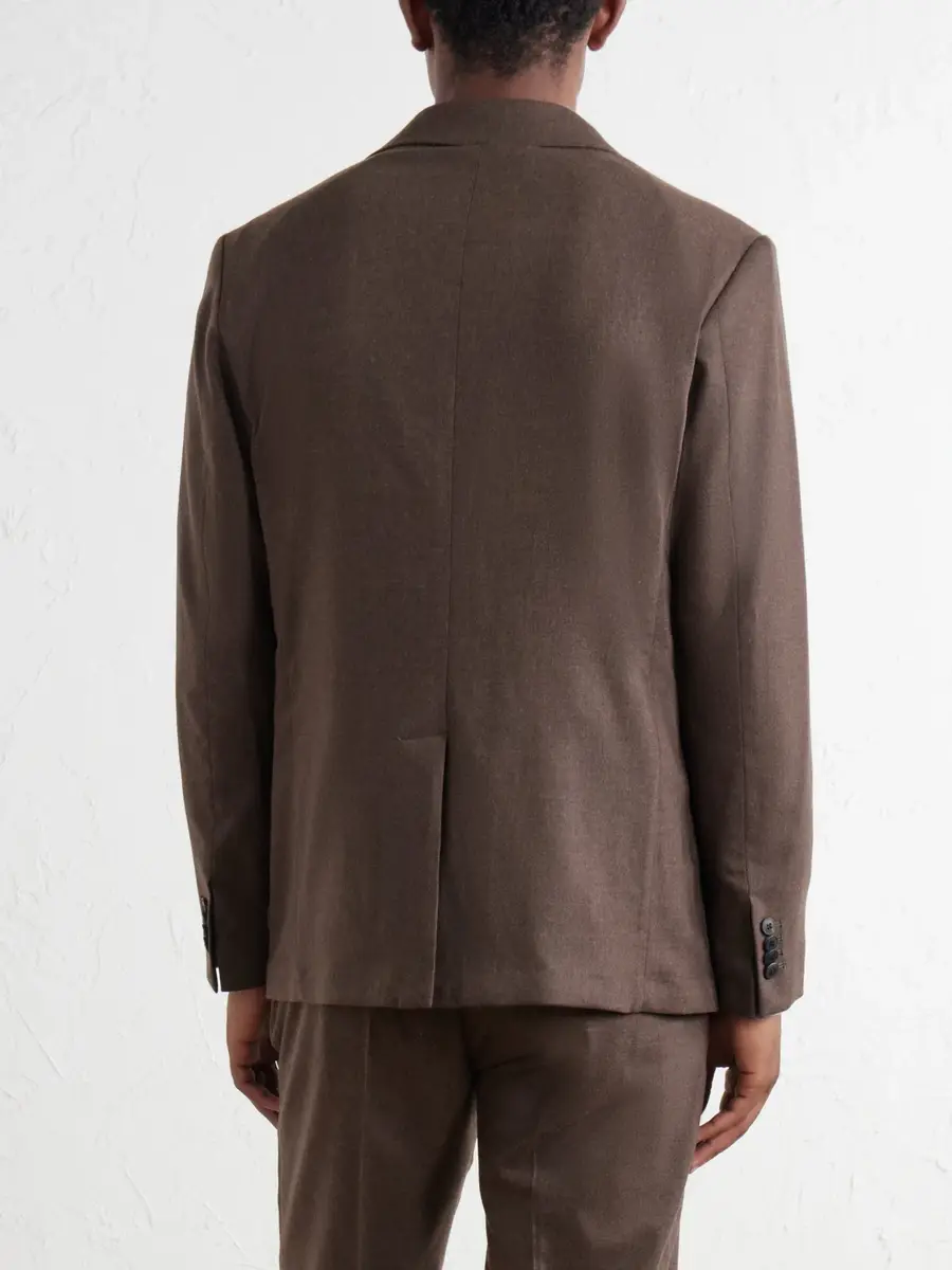 Sunspel Wool and Cashmere-Blend Flannel Suit Jacket - Men | Thumbnail 4 Sunspel Wool and Cashmere-Blend Flannel Suit Jacket - Men | Thumbnail 4