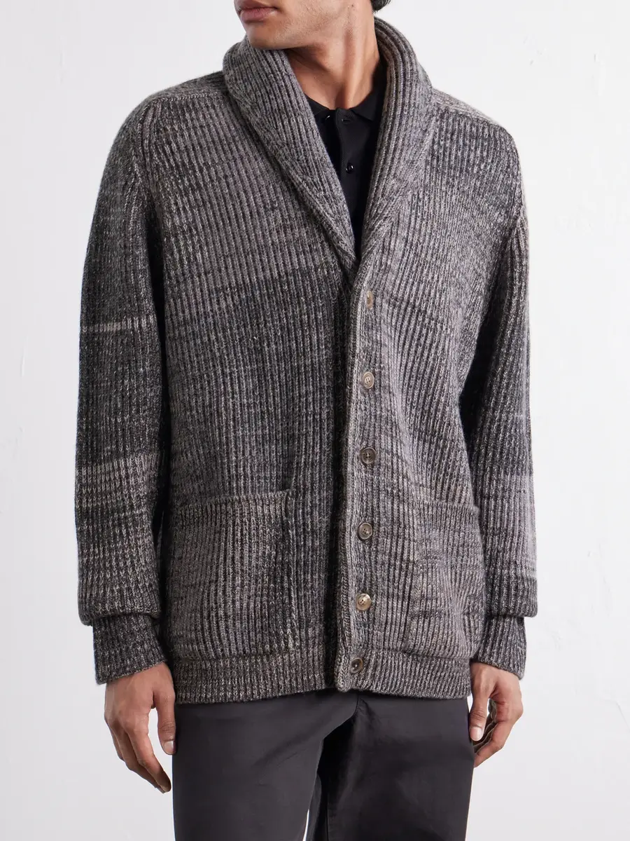 Begg & Co Surfer Cashmere Cardigan - Men | Thumbnail 3 Begg & Co Surfer Cashmere Cardigan - Men | Thumbnail 3