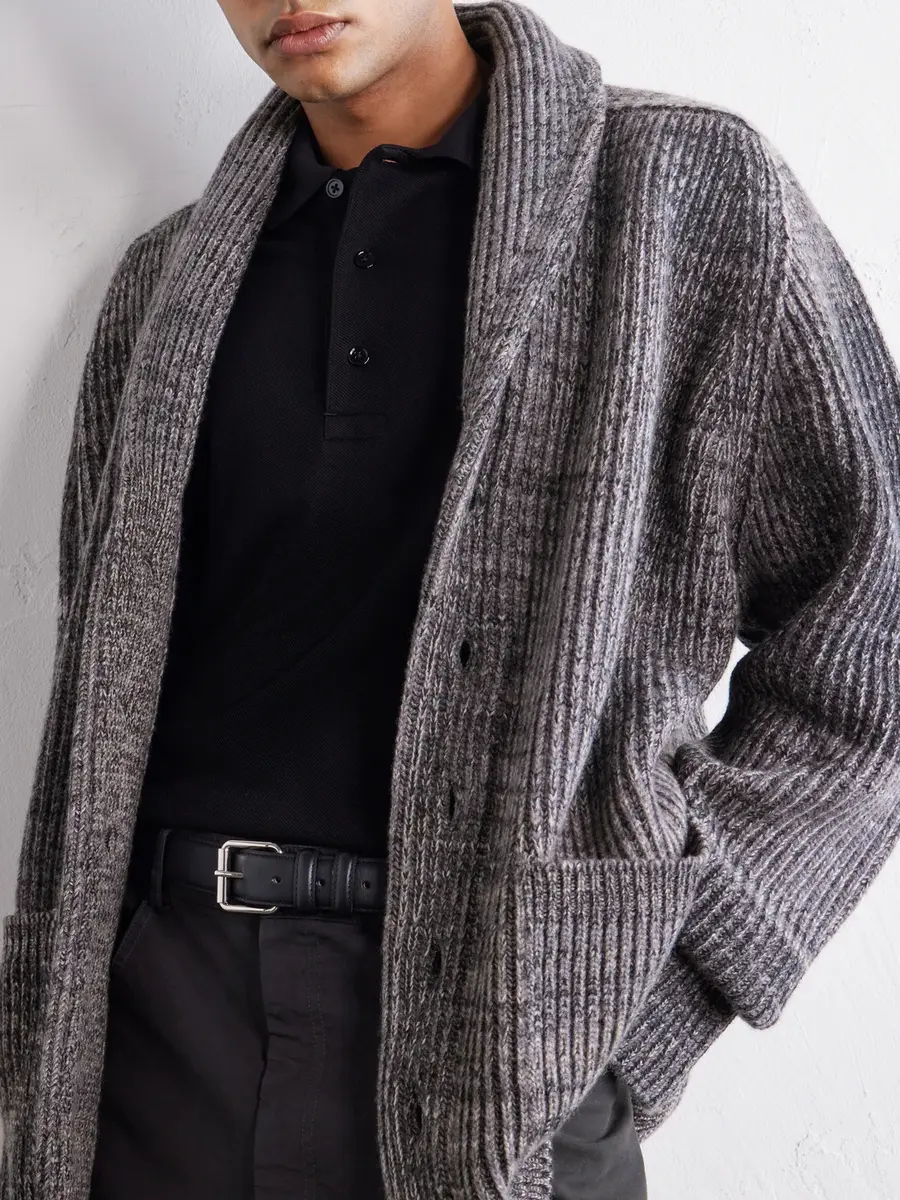 Begg & Co Surfer Cashmere Cardigan - Men | Thumbnail 5 Begg & Co Surfer Cashmere Cardigan - Men | Thumbnail 5