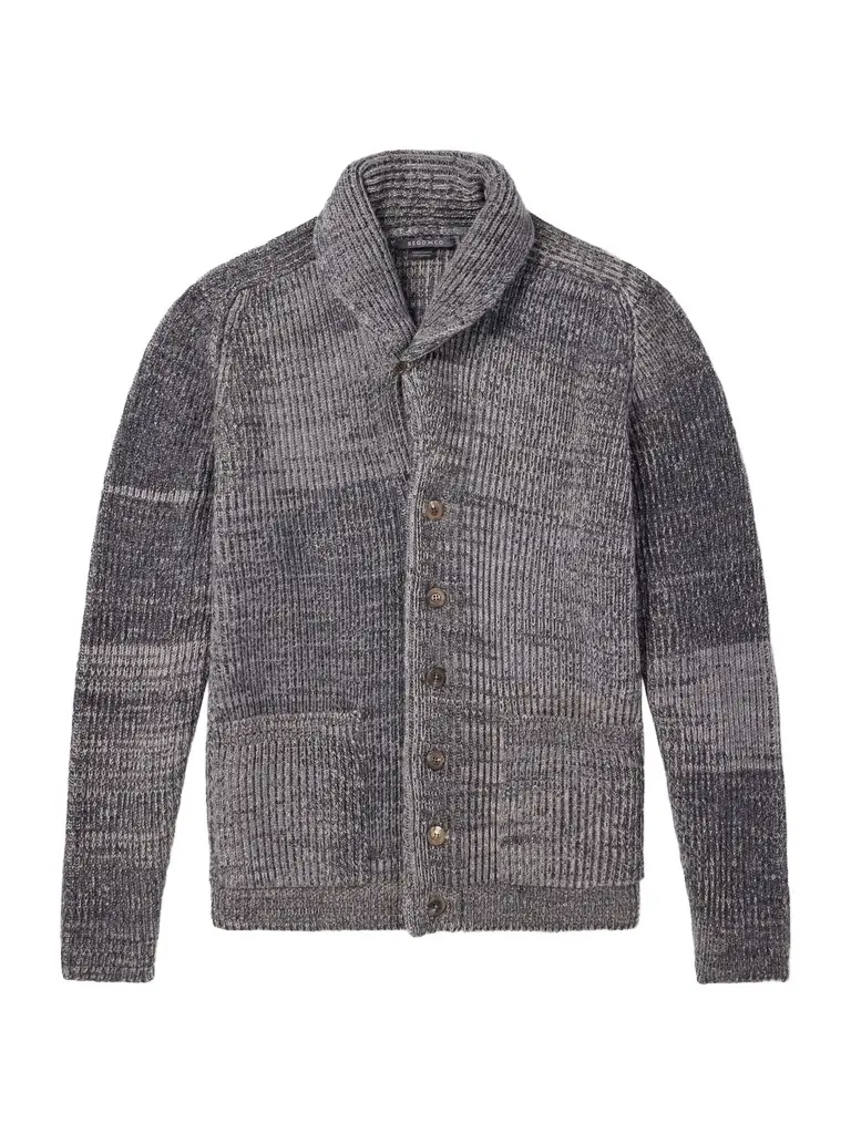 Begg & Co Surfer Cashmere Cardigan - Men