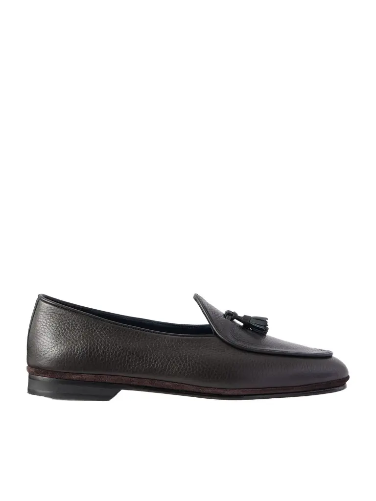 Marfy Tasseled Full-Grain Leather Loafers - Men Marfy Tasseled Full-Grain Leather Loafers - Men