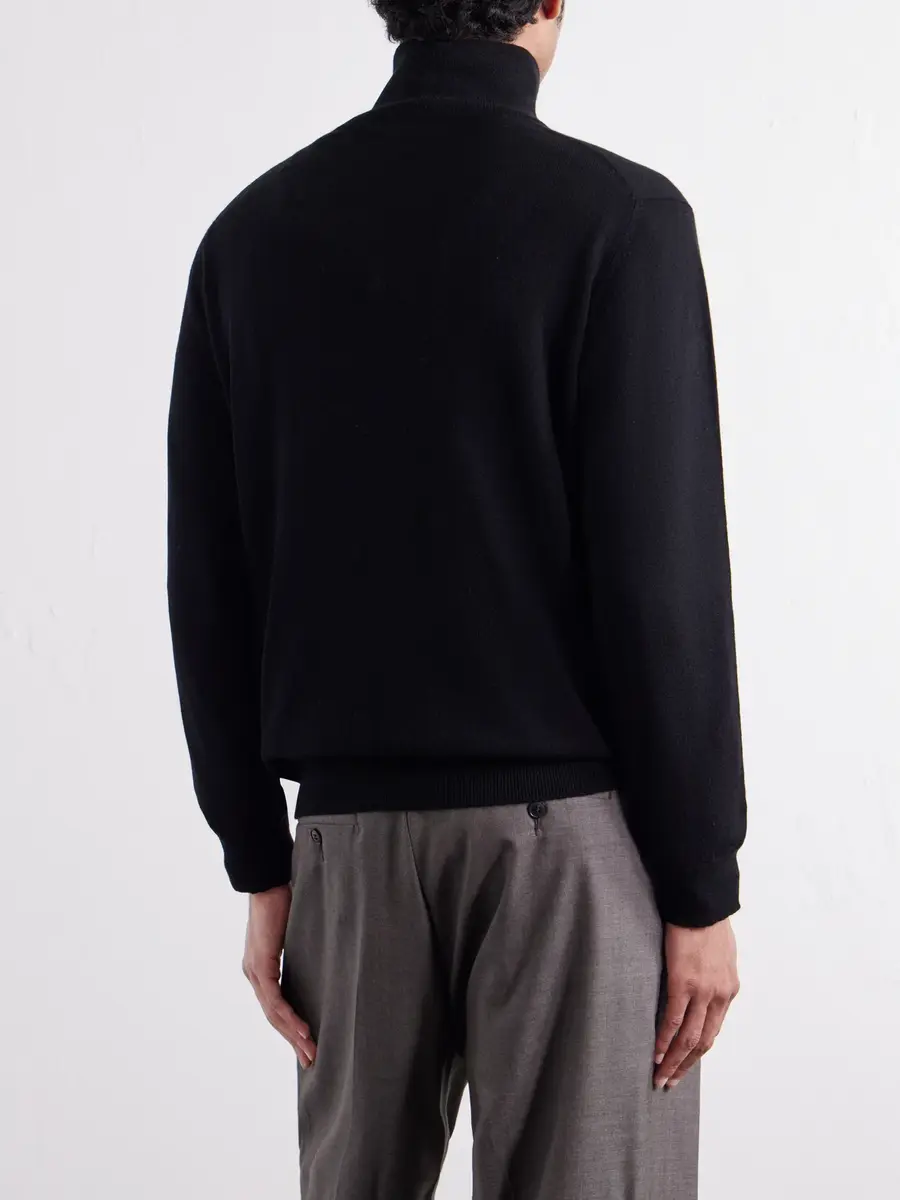 Begg & Co Heriot Half-Zip Cashmere Sweater - Men | Thumbnail 4 Begg & Co Heriot Half-Zip Cashmere Sweater - Men | Thumbnail 4