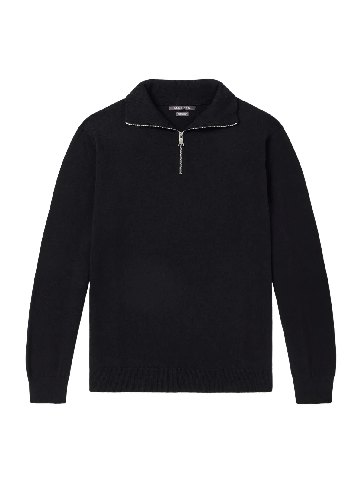 Begg & Co Heriot Half-Zip Cashmere Sweater - Men