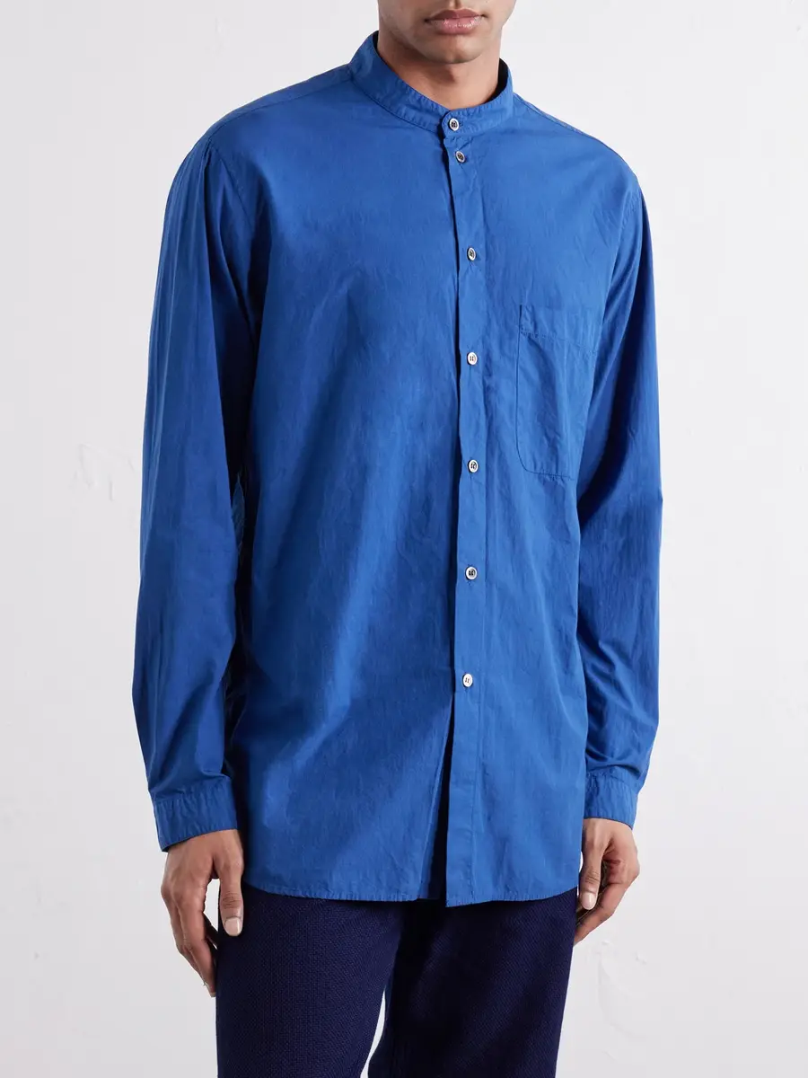 Blue Blue Japan Cotton Broadcloth Shirt - Men | Thumbnail 3 Blue Blue Japan Cotton Broadcloth Shirt - Men | Thumbnail 3