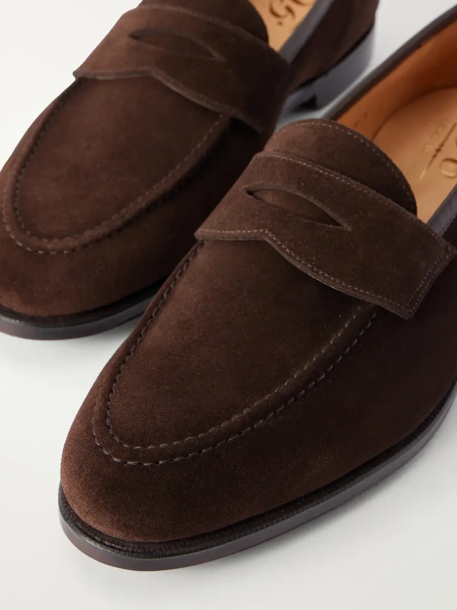 George Cleverley Bradley II Suede Loafers - Men | Thumbnail 5 George Cleverley Bradley II Suede Loafers - Men | Thumbnail 5
