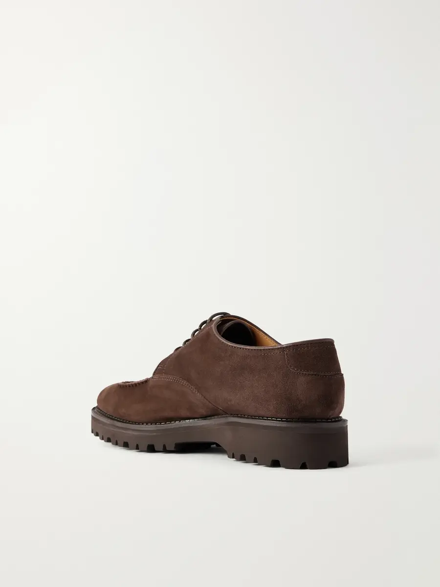 John Lobb Land Suede Derby Shoes - Men | Thumbnail 4 John Lobb Land Suede Derby Shoes - Men | Thumbnail 4