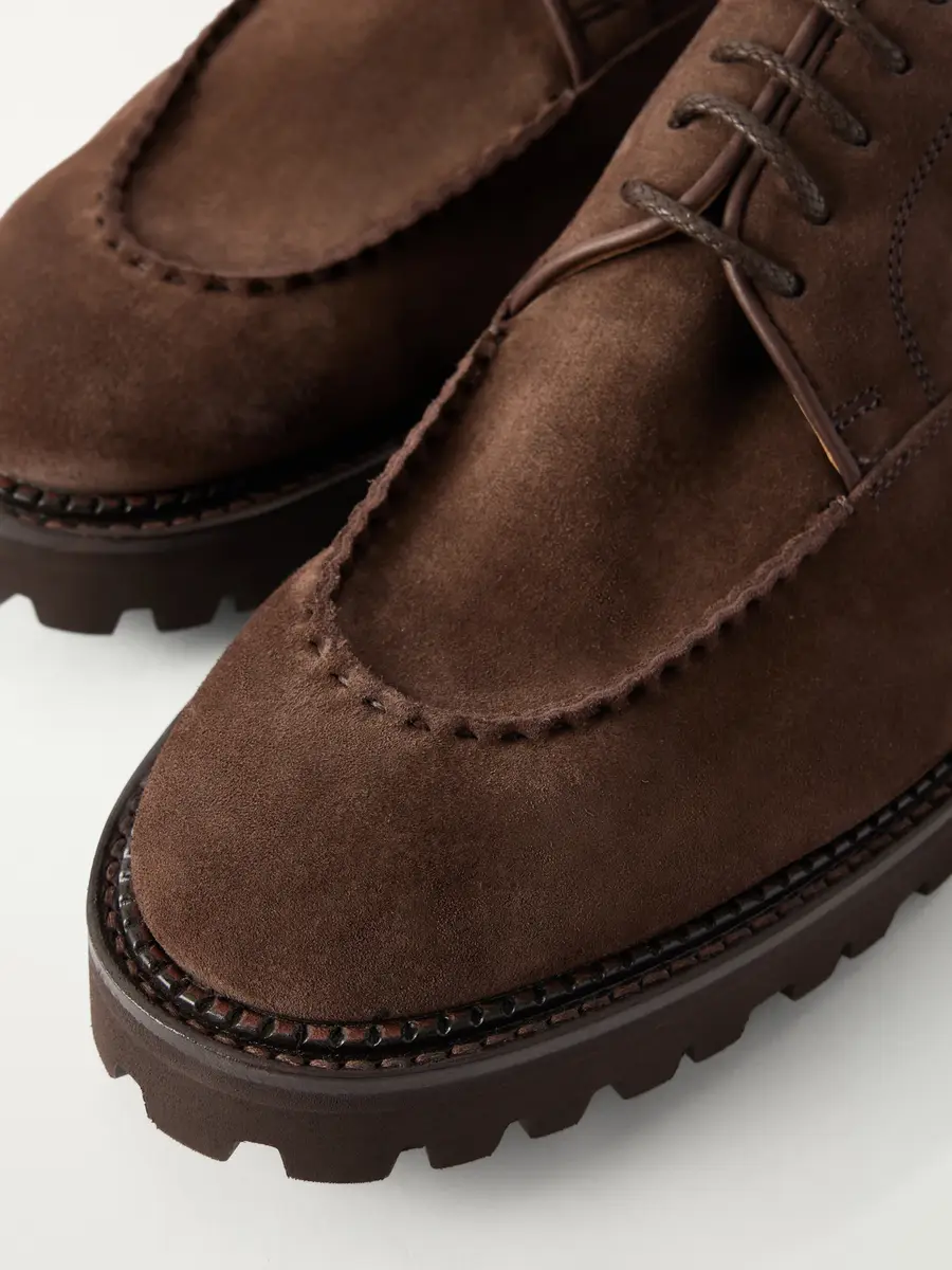 John Lobb Land Suede Derby Shoes - Men | Thumbnail 5 John Lobb Land Suede Derby Shoes - Men | Thumbnail 5