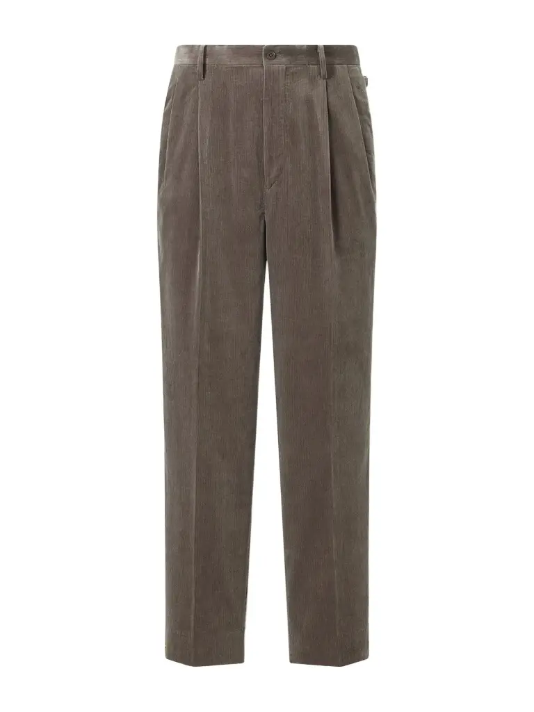 Kaptain Sunshine Straight-Leg Cotton-Corduroy Trousers - Men