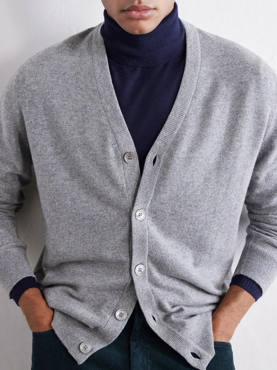 Begg & Co Heriot Cashmere Cardigan - Men | Thumbnail 5 Begg & Co Heriot Cashmere Cardigan - Men | Thumbnail 5