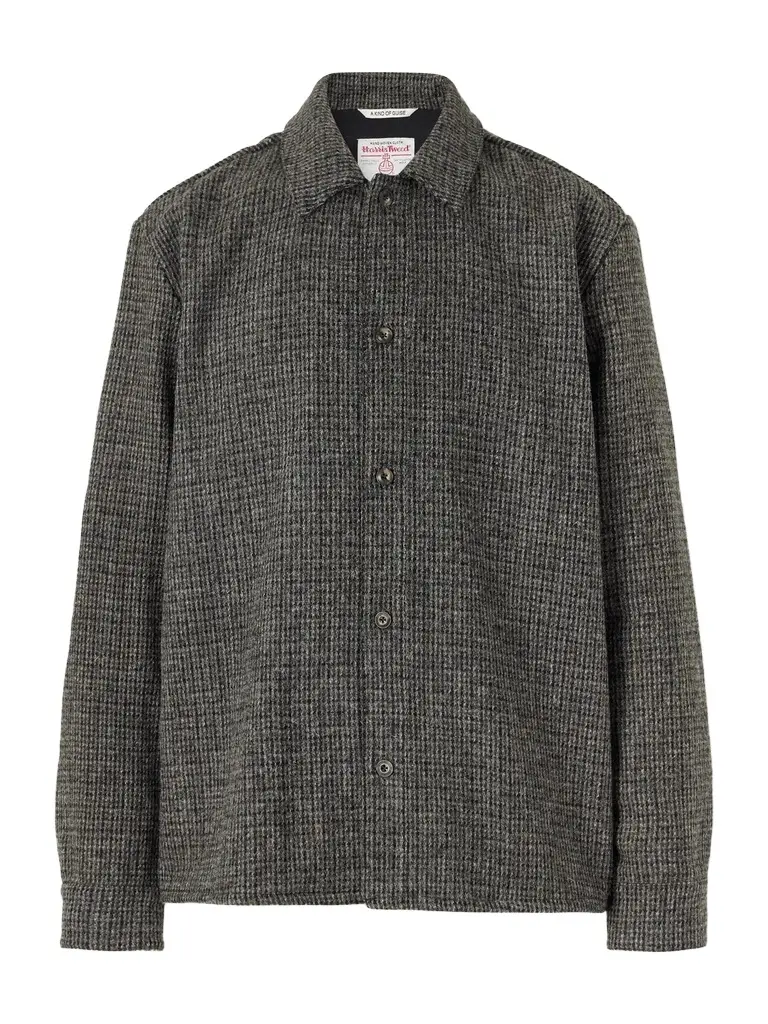 Cullu Checked Brushed Wool-Tweed Overshirt - Men Cullu Checked Brushed Wool-Tweed Overshirt - Men