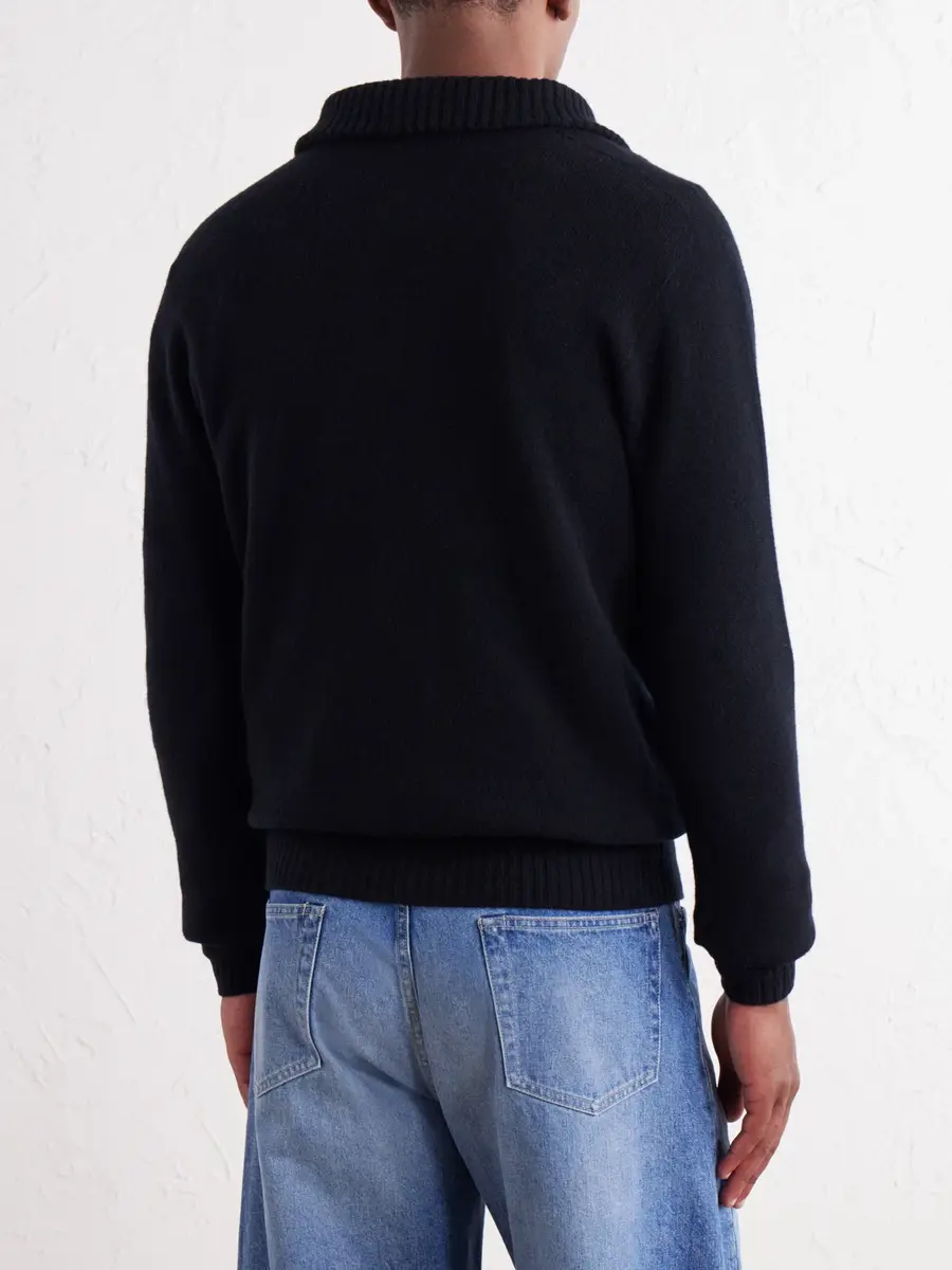 Altea Half-Zip Virgin Wool Sweater - Men | Thumbnail 4 Altea Half-Zip Virgin Wool Sweater - Men | Thumbnail 4