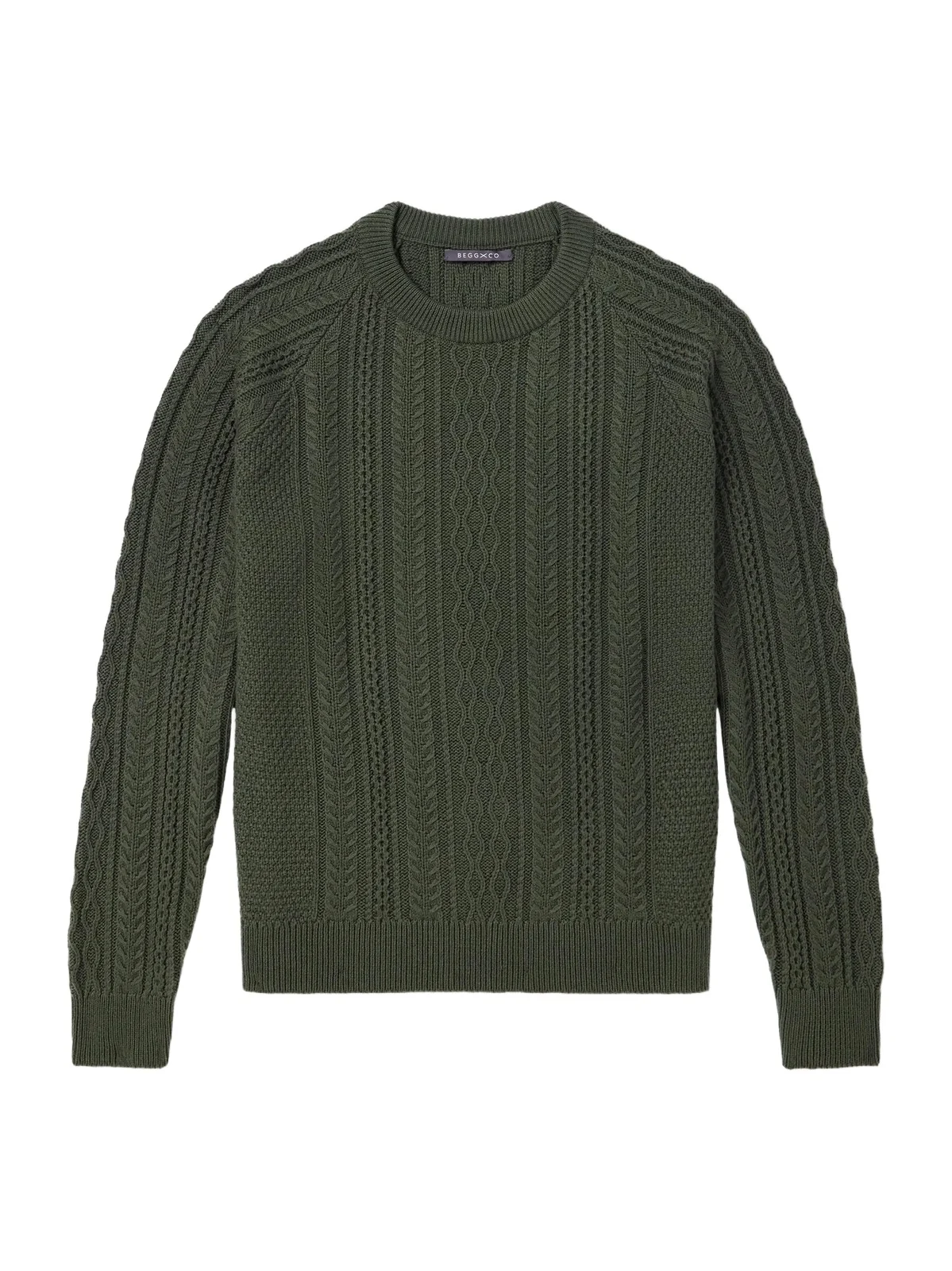 Begg & Co Maytime Cable-Knit Cashmere-Blend Sweater - Men