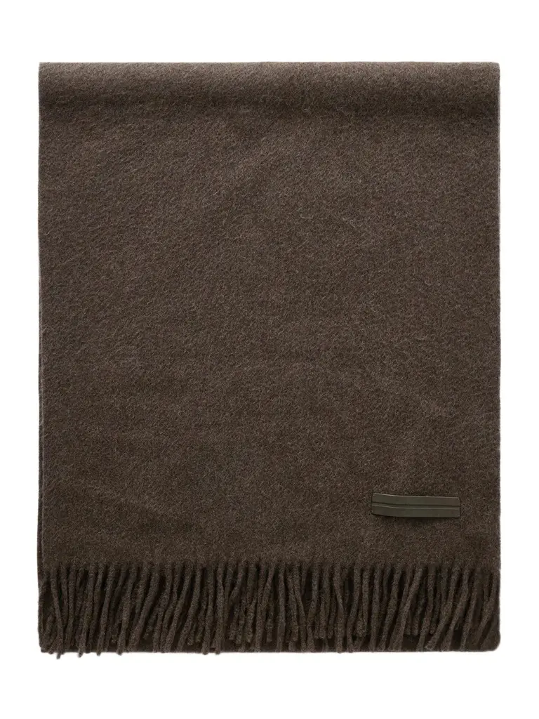Zegna Oasi Fringed Cashmere Scarf - Men