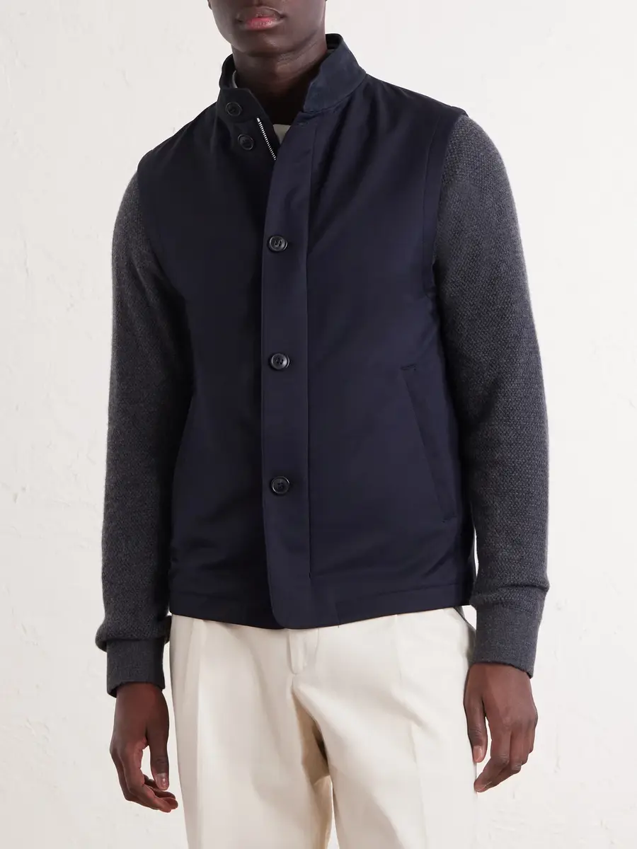 Zegna Twill Padded Vest - Men | Thumbnail 3 Zegna Twill Padded Vest - Men | Thumbnail 3
