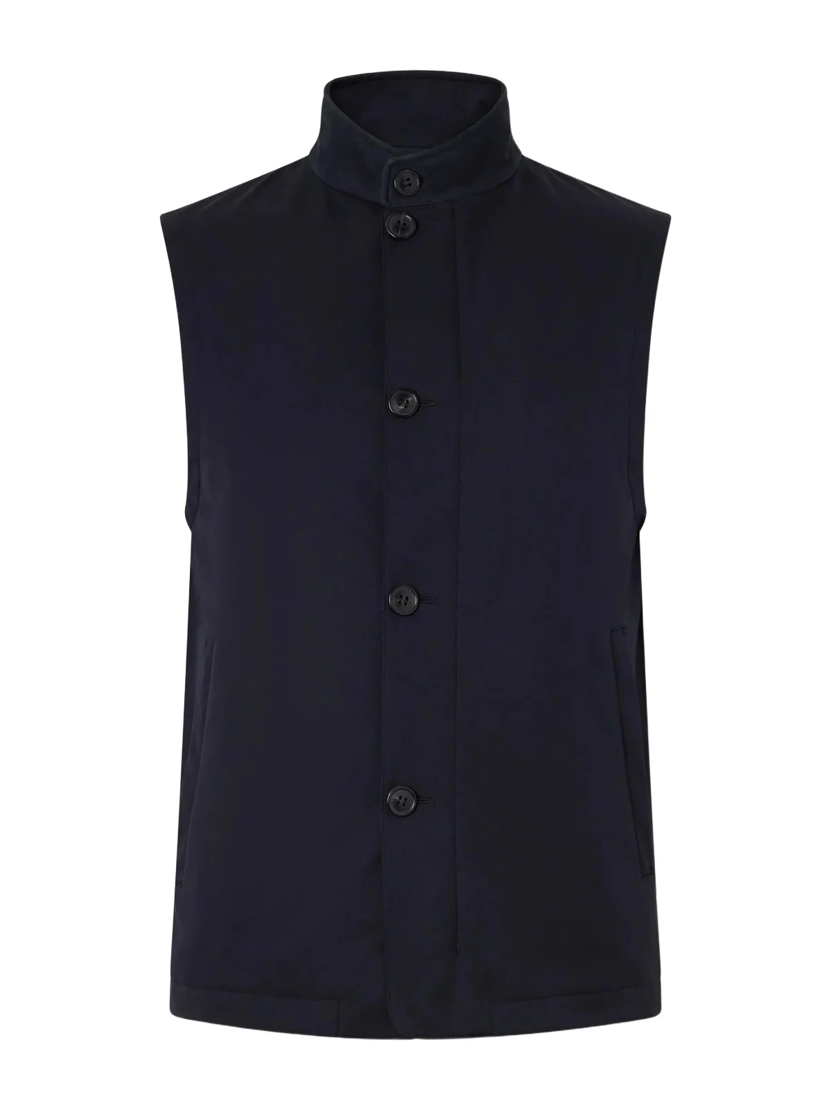 Zegna Twill Padded Vest - Men