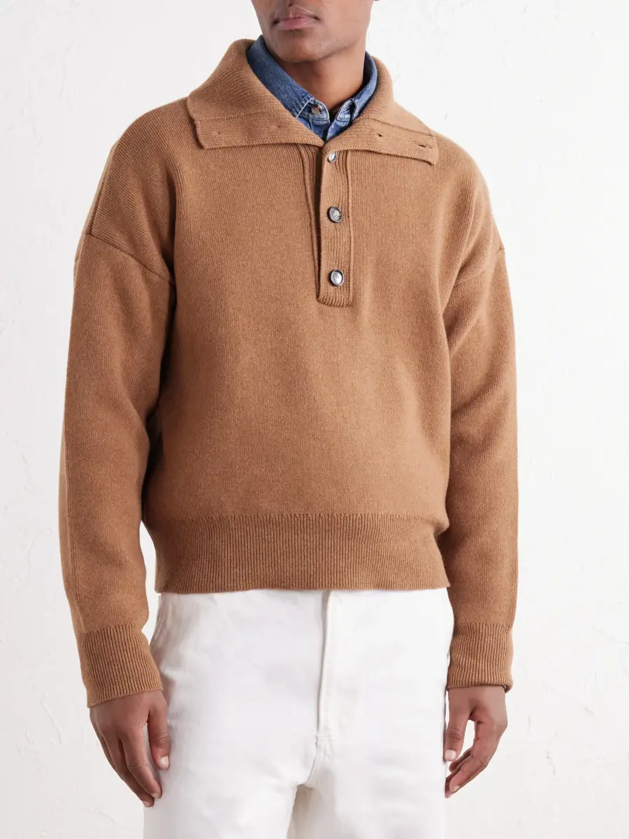 AMI PARIS Merino Wool Sweater - Men | Thumbnail 3 AMI PARIS Merino Wool Sweater - Men | Thumbnail 3