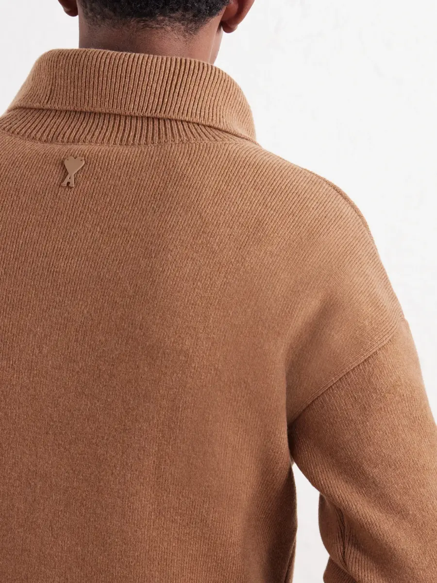 AMI PARIS Merino Wool Sweater - Men | Thumbnail 5 AMI PARIS Merino Wool Sweater - Men | Thumbnail 5