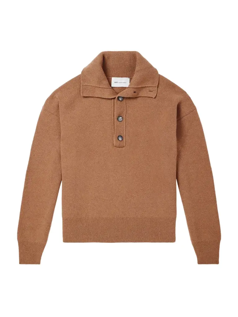AMI PARIS Merino Wool Sweater - Men