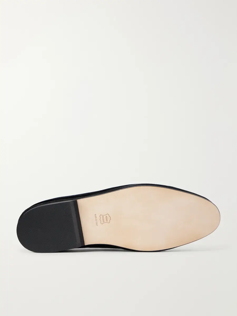 Rubinacci Velvet Loafers - Men | Thumbnail 3 Rubinacci Velvet Loafers - Men | Thumbnail 3
