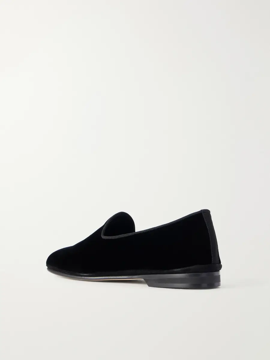 Rubinacci Velvet Loafers - Men | Thumbnail 4 Rubinacci Velvet Loafers - Men | Thumbnail 4