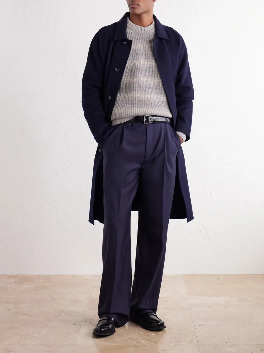 Kiton Striped Wool and Cashmere-Blend Sweater - Men | Thumbnail 2 Kiton Striped Wool and Cashmere-Blend Sweater - Men | Thumbnail 2