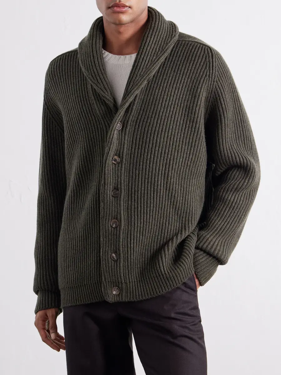Begg & Co Yacht Cashmere Cardigan - Men | Thumbnail 3 Begg & Co Yacht Cashmere Cardigan - Men | Thumbnail 3