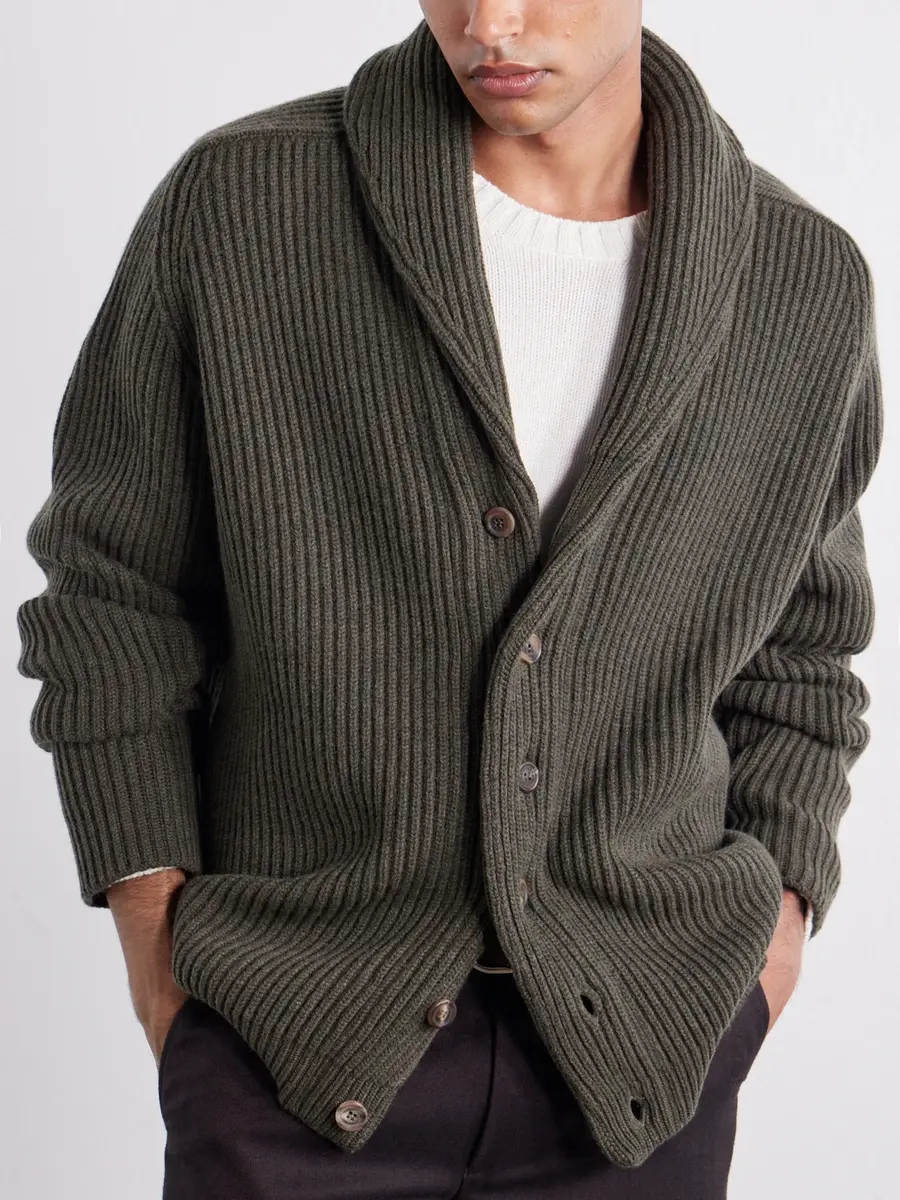 Begg & Co Yacht Cashmere Cardigan - Men | Thumbnail 5 Begg & Co Yacht Cashmere Cardigan - Men | Thumbnail 5
