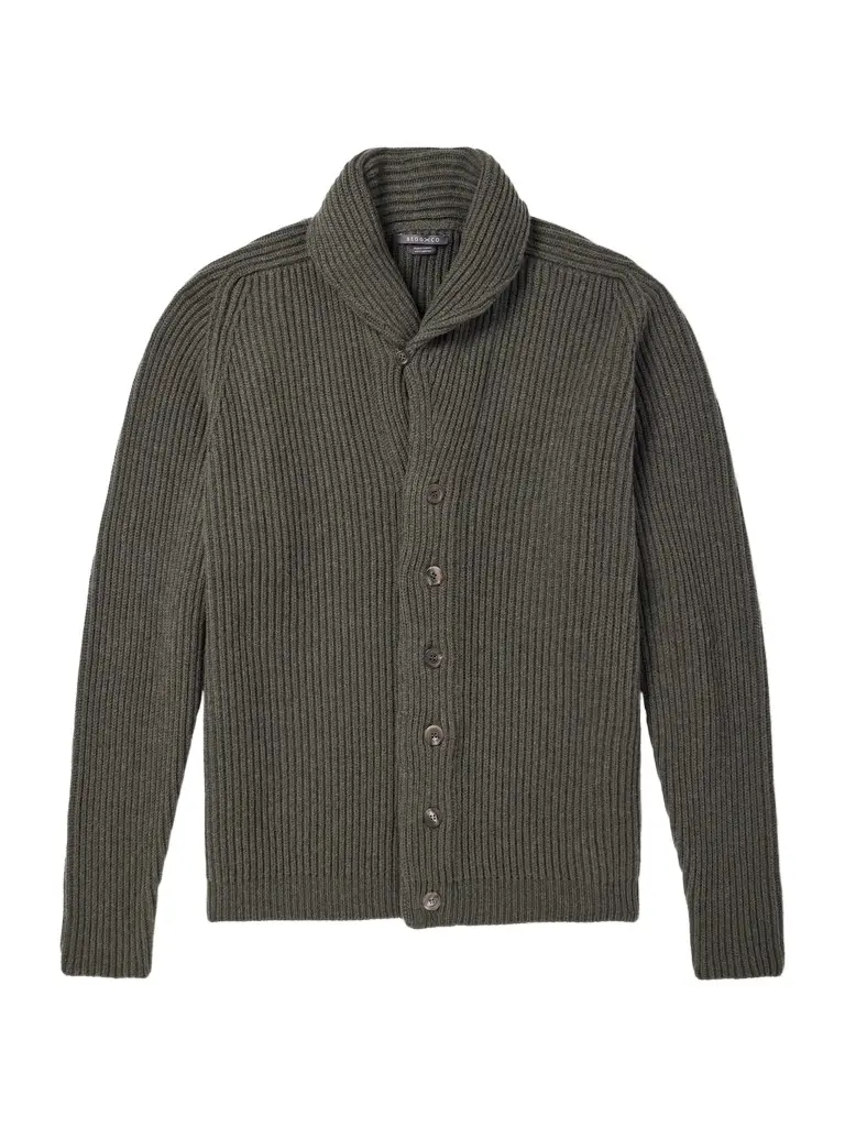 Begg & Co Yacht Cashmere Cardigan - Men