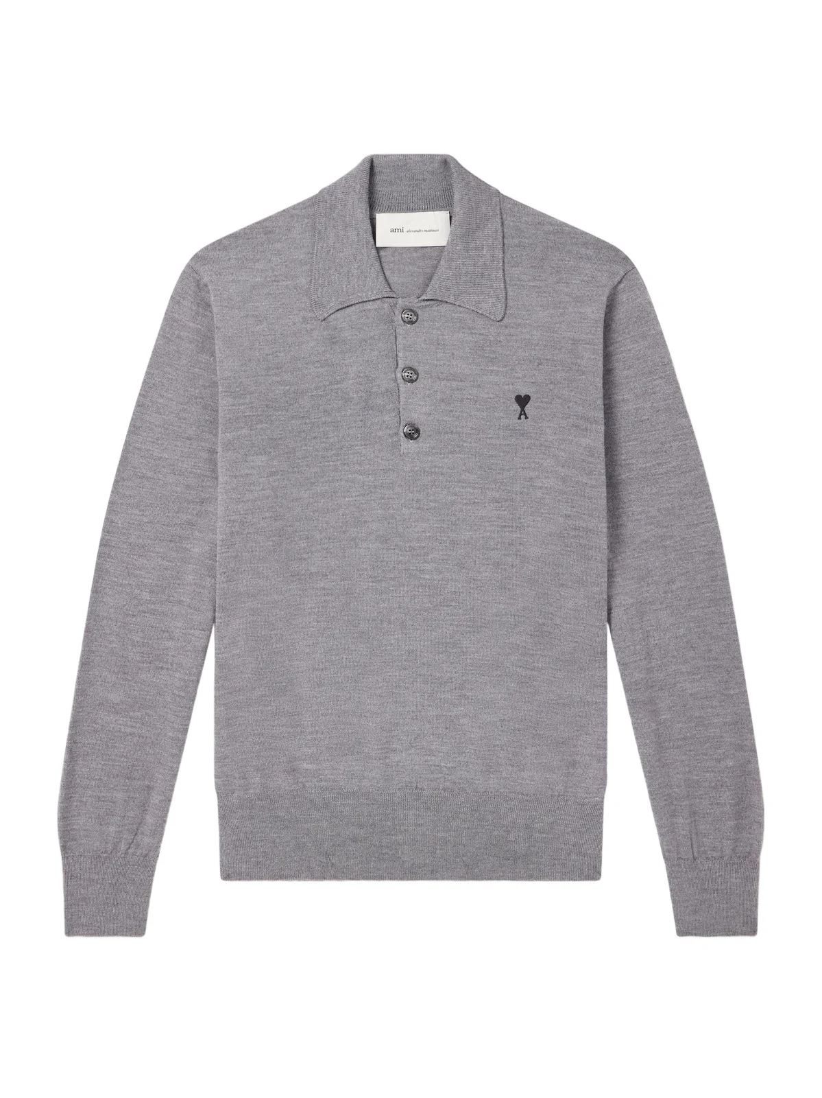 Logo-Embroidered Merino Wool Polo Shirt - Men Logo-Embroidered Merino Wool Polo Shirt - Men