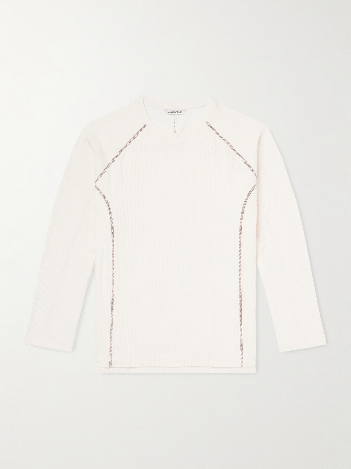 A Kind Of Guise Fiscal Ribbed Cotton-Terry T-Shirt - Men