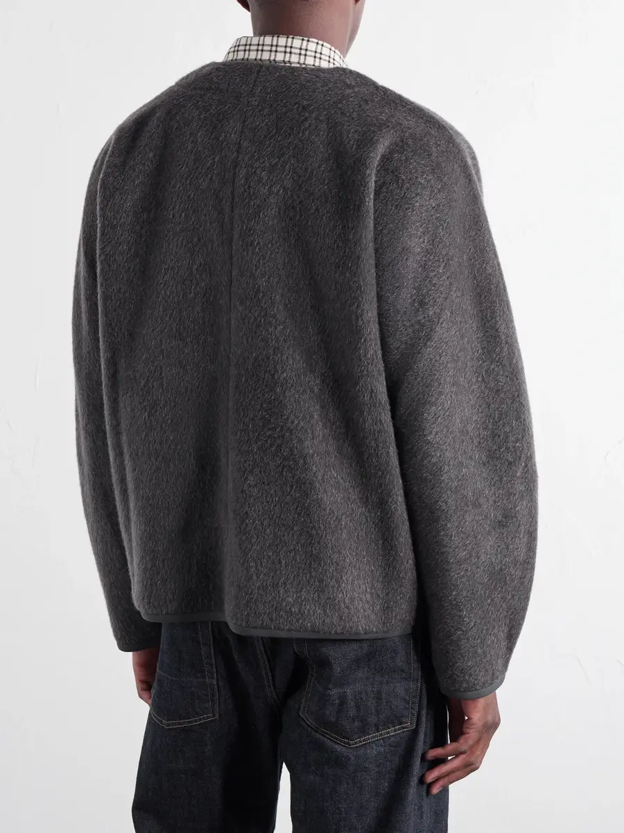 A Kind Of Guise Kaan Brushed Wool-Blend Cardigan - Men | Thumbnail 4