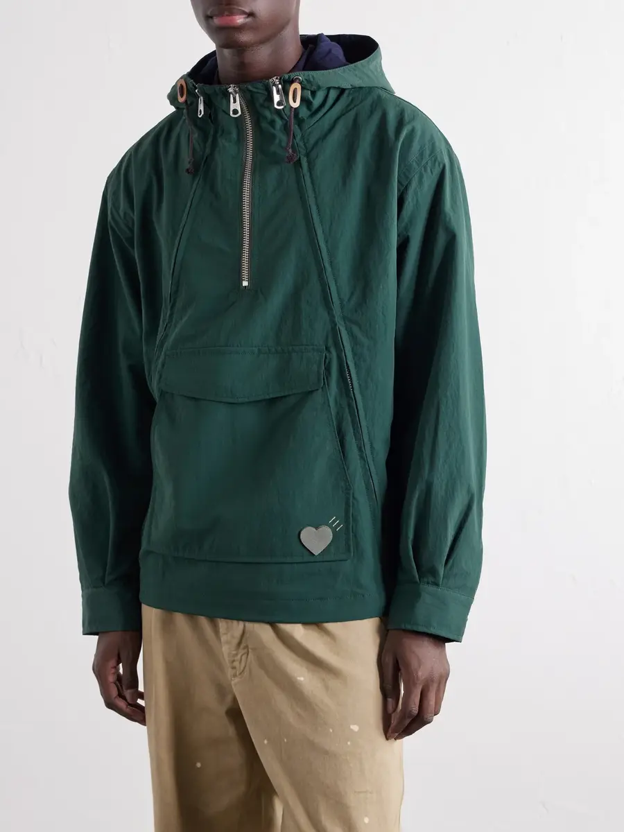 Human Made Multi-Zip Logo-Detailed Hooded Shell Jacket - Men | Thumbnail 3 Human Made Multi-Zip Logo-Detailed Hooded Shell Jacket - Men | Thumbnail 3