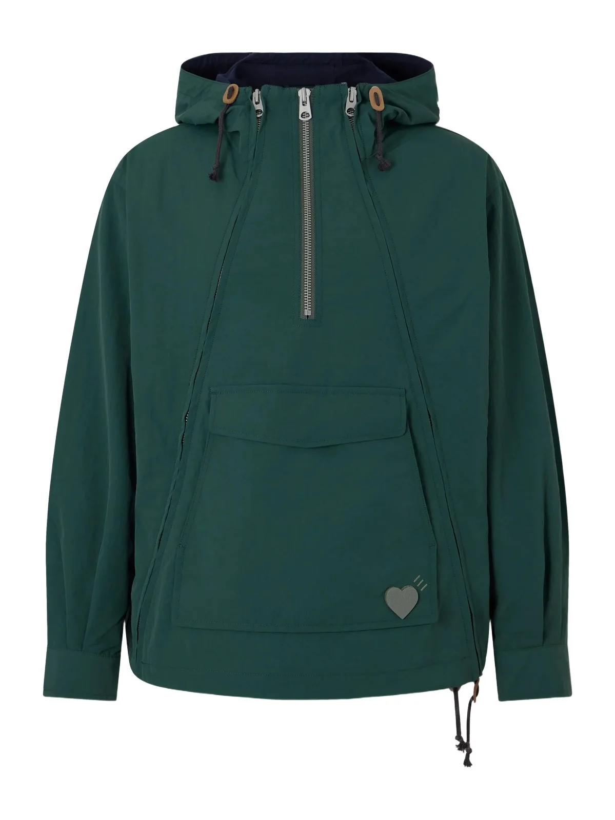 Human Made Multi-Zip Logo-Detailed Hooded Shell Jacket - Men