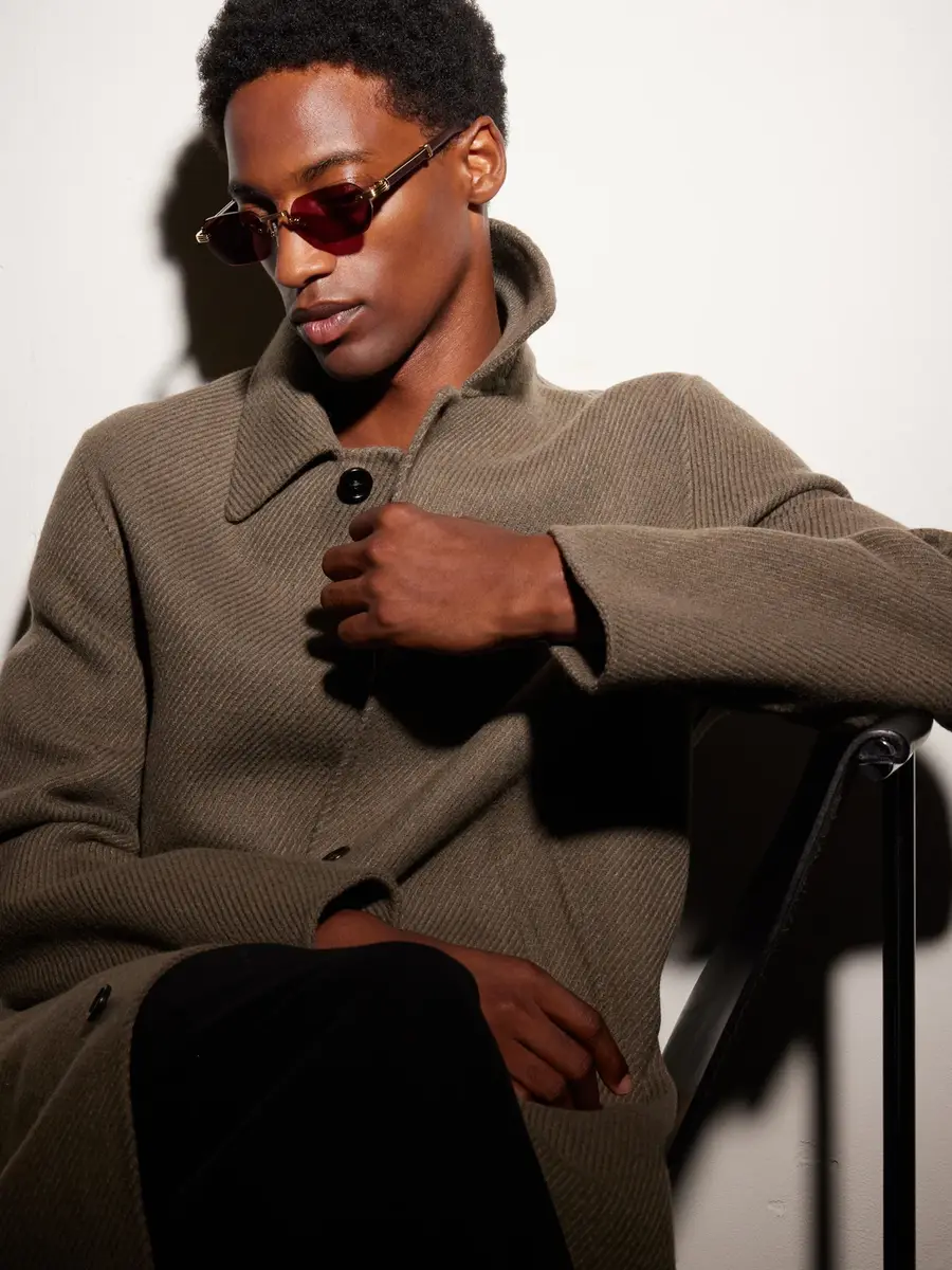 Cartier Eyewear Première de Cartier Square-Frame Gold-Tone Metal and Wood Sunglasses - Men | Thumbnail 2 Cartier Eyewear Première de Cartier Square-Frame Gold-Tone Metal and Wood Sunglasses - Men | Thumbnail 2