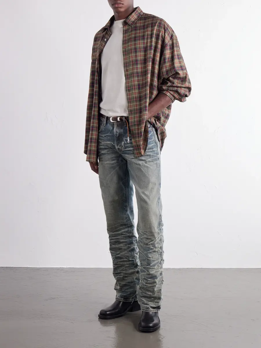 Acne Studios Checked Flannel Shirt - Men | Thumbnail 2 Acne Studios Checked Flannel Shirt - Men | Thumbnail 2