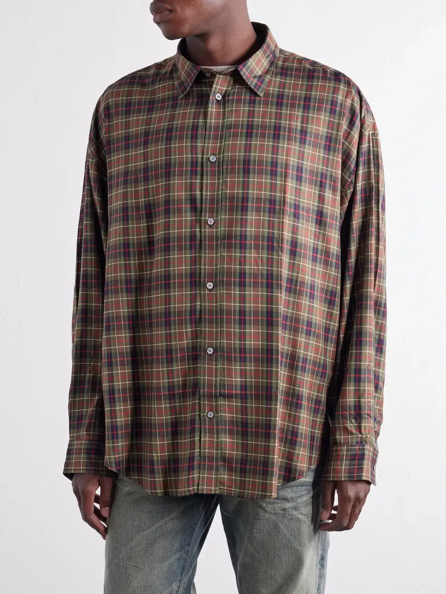 Acne Studios Checked Flannel Shirt - Men | Thumbnail 3 Acne Studios Checked Flannel Shirt - Men | Thumbnail 3