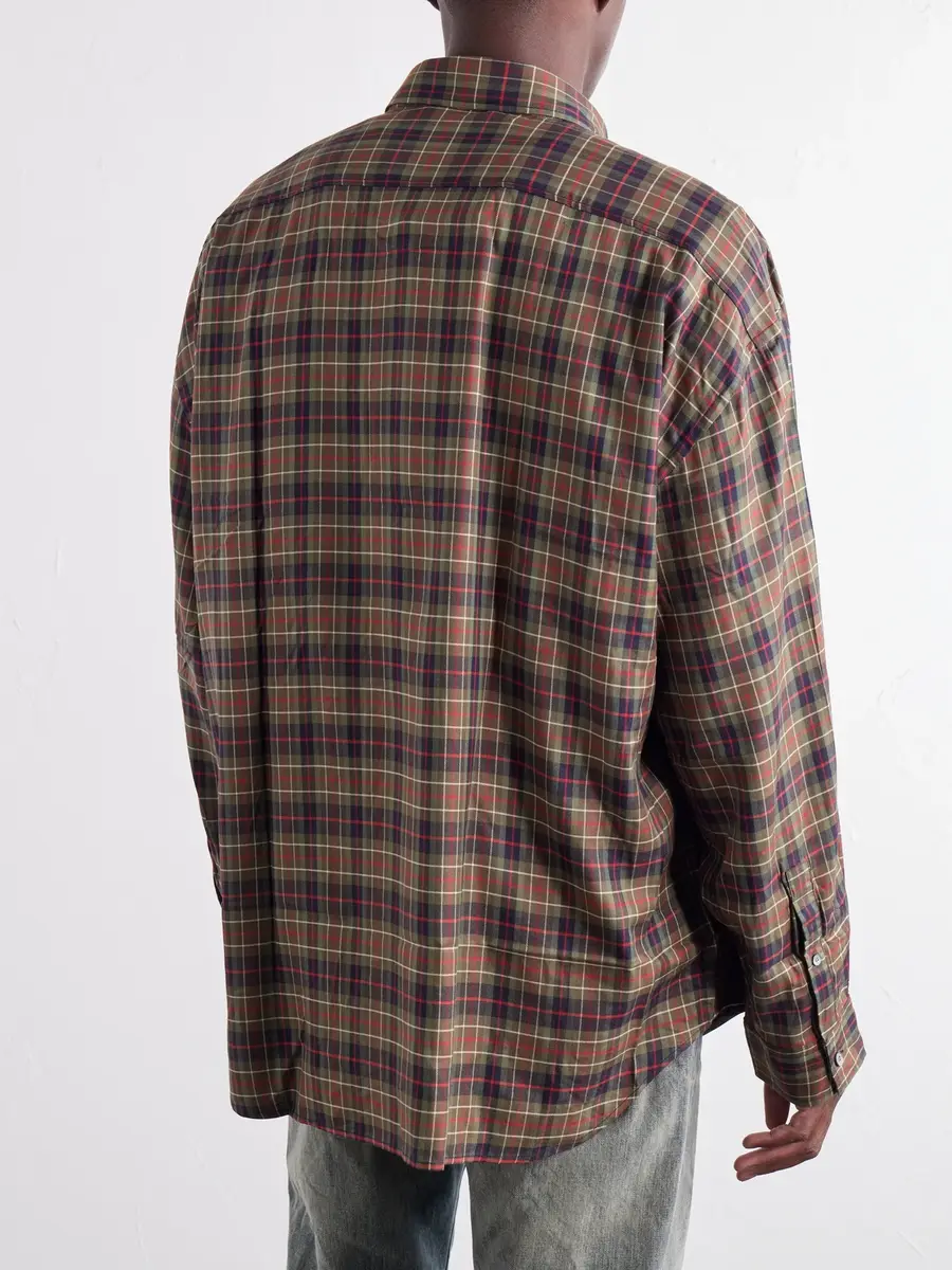Acne Studios Checked Flannel Shirt - Men | Thumbnail 4 Acne Studios Checked Flannel Shirt - Men | Thumbnail 4