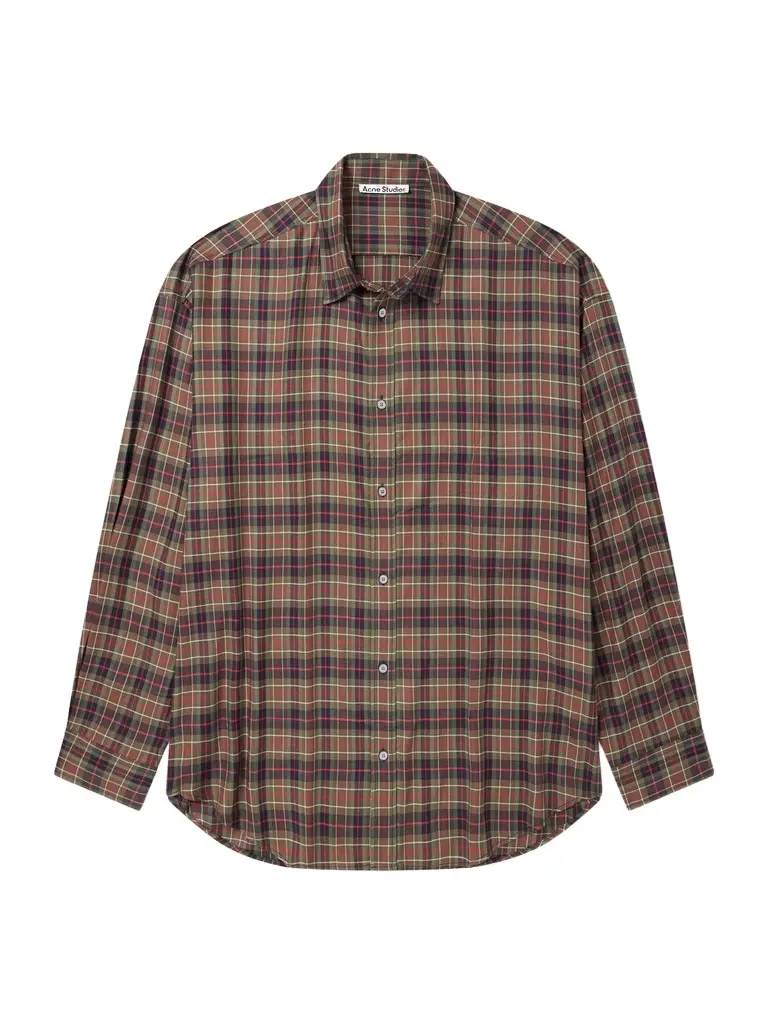 Acne Studios Checked Flannel Shirt - Men