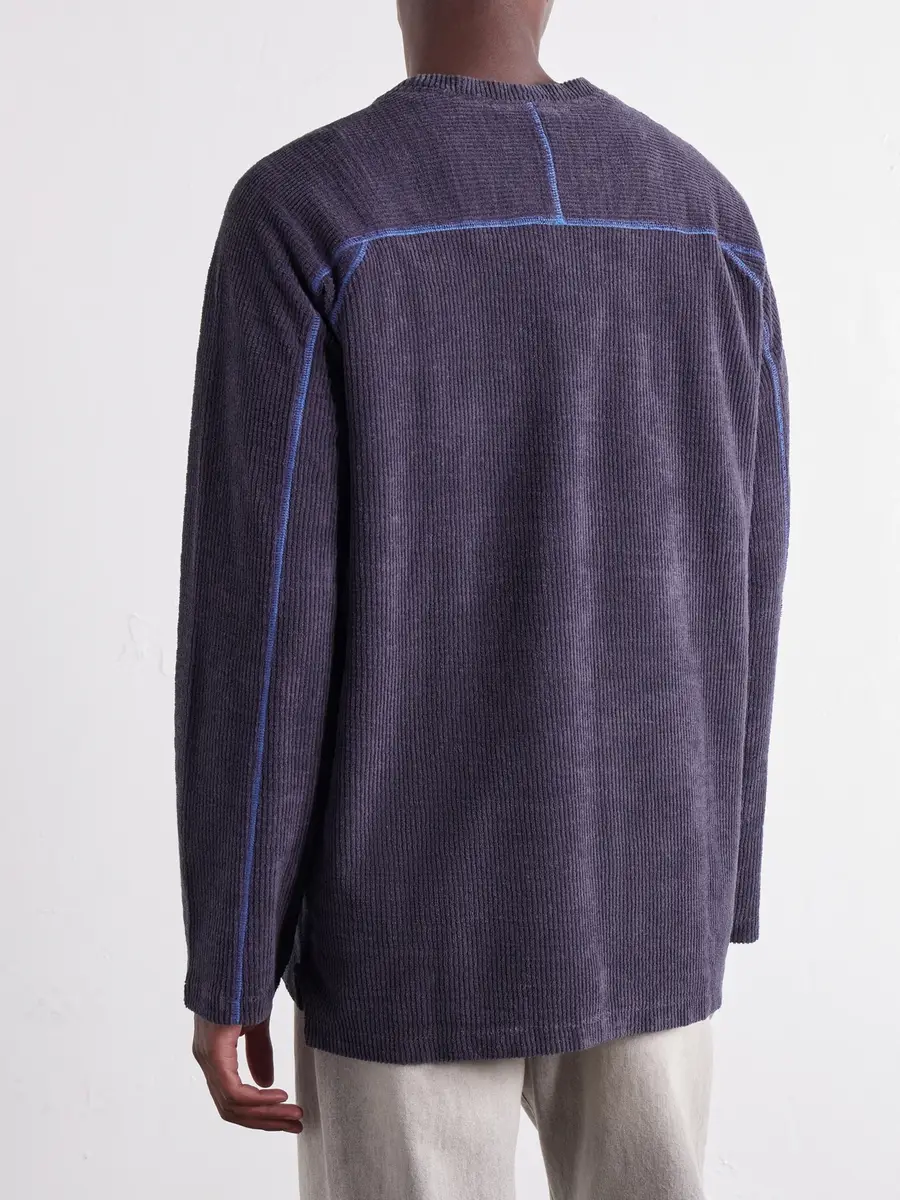 A Kind Of Guise Fiscal Ribbed Cotton-Terry T-Shirt - Men | Thumbnail 4 A Kind Of Guise Fiscal Ribbed Cotton-Terry T-Shirt - Men | Thumbnail 4