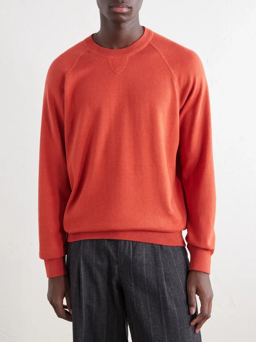 Ghiaia Cashmere Cotton and Cashmere-Blend Sweatshirt - Men | Thumbnail 3 Ghiaia Cashmere Cotton and Cashmere-Blend Sweatshirt - Men | Thumbnail 3