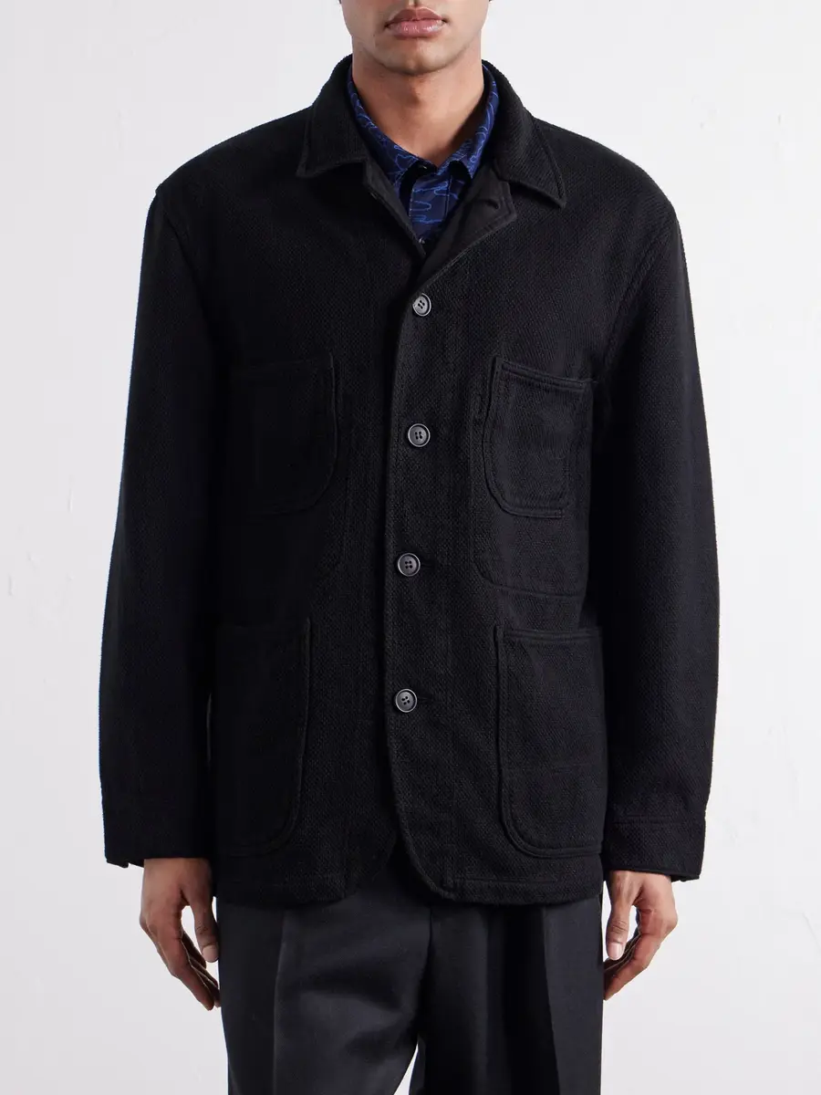 Blue Blue Japan Coverall Cotton-Sashiko Jacket - Men | Thumbnail 3