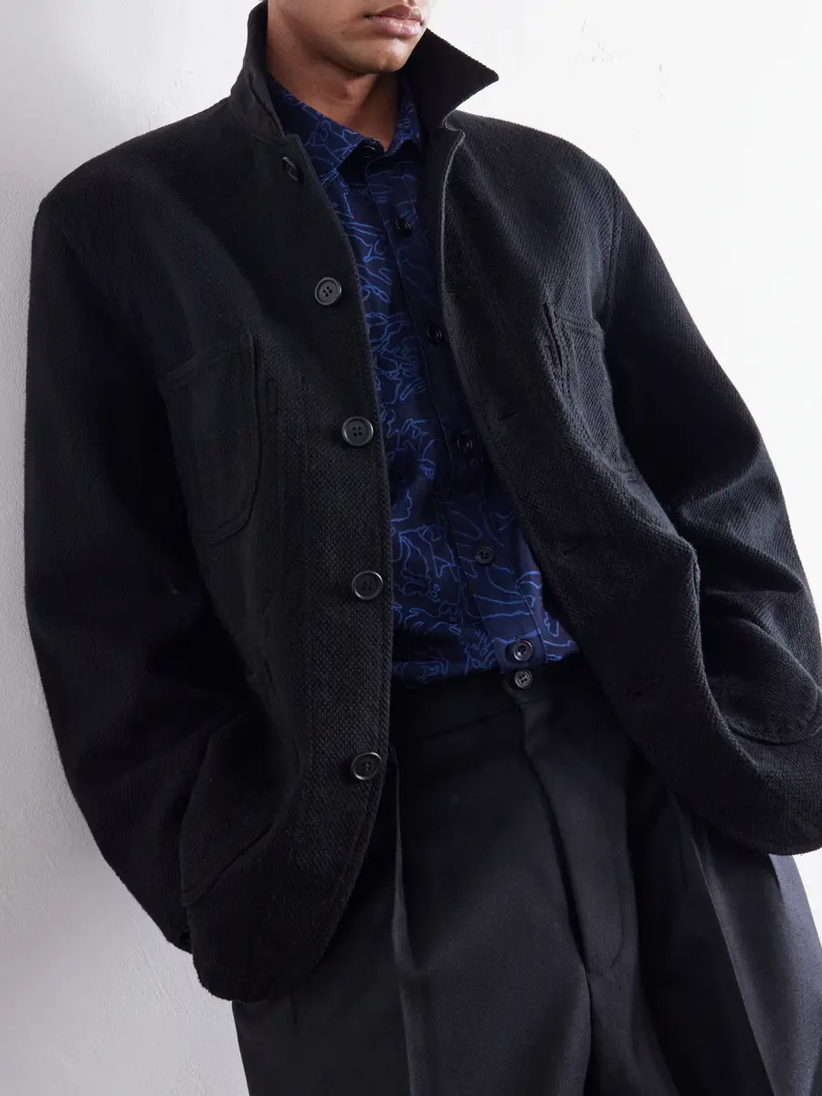 Blue Blue Japan Coverall Cotton-Sashiko Jacket - Men | Thumbnail 5