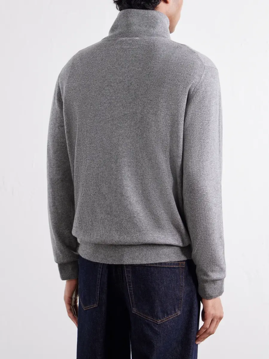 Begg & Co Heriot Half-Zip Cashmere Sweater - Men | Thumbnail 4 Begg & Co Heriot Half-Zip Cashmere Sweater - Men | Thumbnail 4