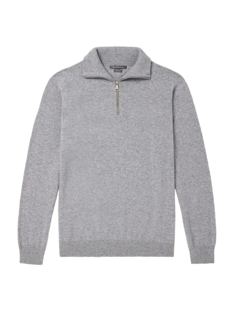 Begg & Co Heriot Half-Zip Cashmere Sweater - Men