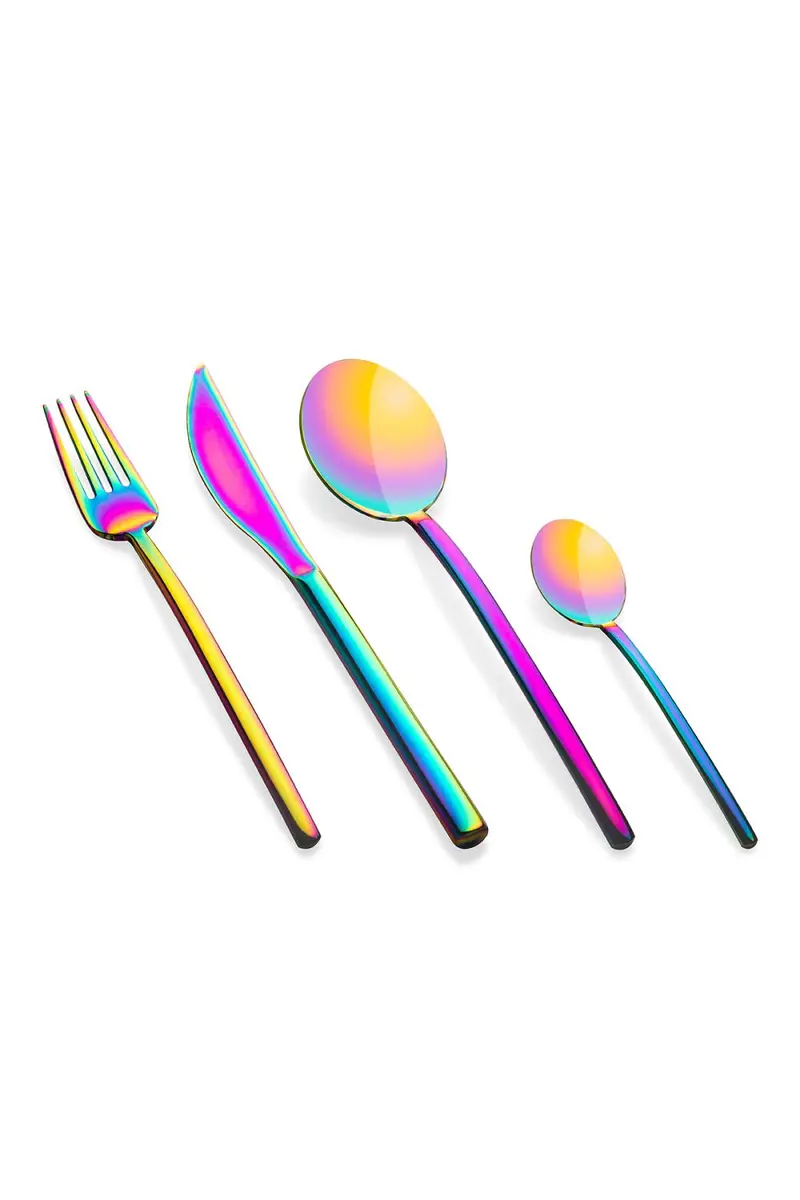 Mepra Due Rainbow 5-Piece Flatware Set | Thumbnail 4 Mepra Due Rainbow 5-Piece Flatware Set | Thumbnail 4